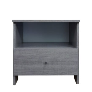 Berlin Bed Side Table (Rustic Grey)