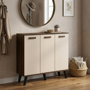 SS9920CLB 3 Door Shoe Cabinet