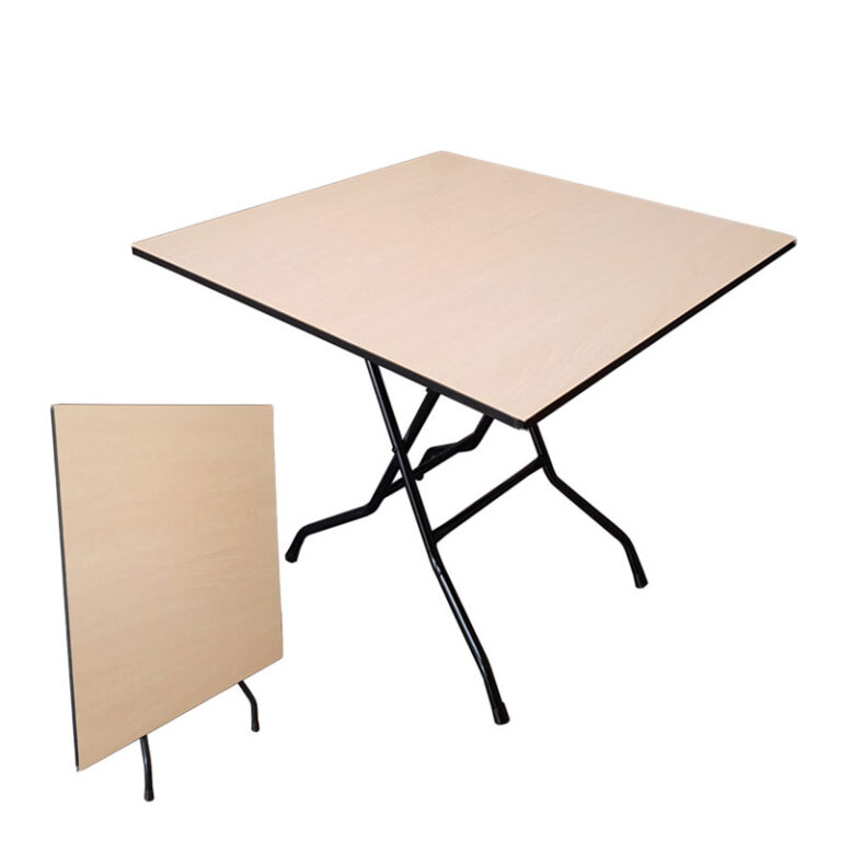 SE9090 3ft Square Folding Table (Maple) LCF Furniture Store