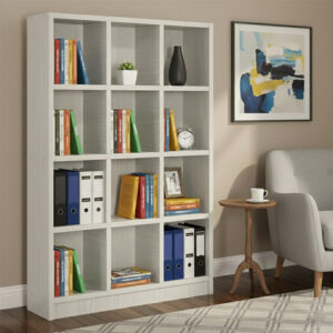 SS1230 Open Book Shelf (White wash)