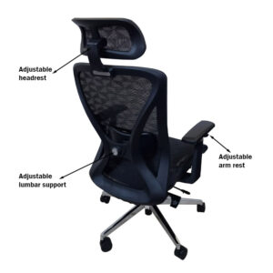 Premium LEA 003 Ergonomic Office Chair custom back and neck support angles