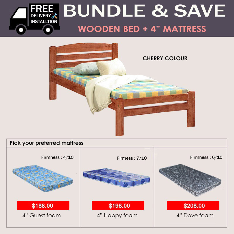 F28 + 4inch mattress-CHERRY-2025
