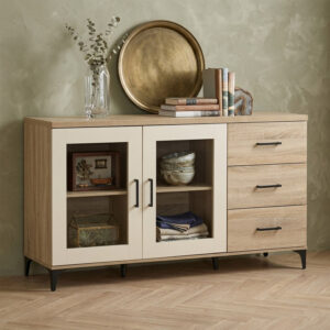 SS5482 Buffet Hutch (Sonoma oak)
