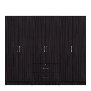 Charlton 6 Door Wardrobe (Walnut)