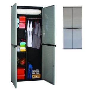 PC12 Plastic Wardrobe