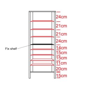 Alternative view of #SG1074 Shoe Cabinet