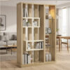 Tino Divider / Display Cabinet(Sonoma Oak)
