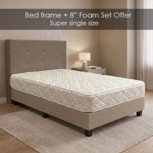 Dream Foam Bed Set <br> (Super Single Set Offer)