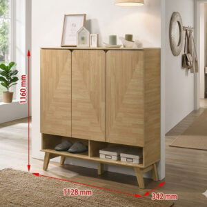 Cayston Shoe Cabinet <br>(3 Door)