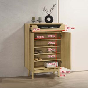 Alternative view of SK2125 Shoe Cabinet