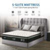 S-Suite 7-Zone Pocketed Spring Mattress (11inch)