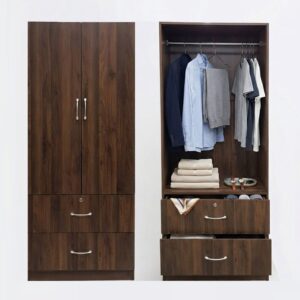 Alternative view of YW5160 2 Door Wardrobe